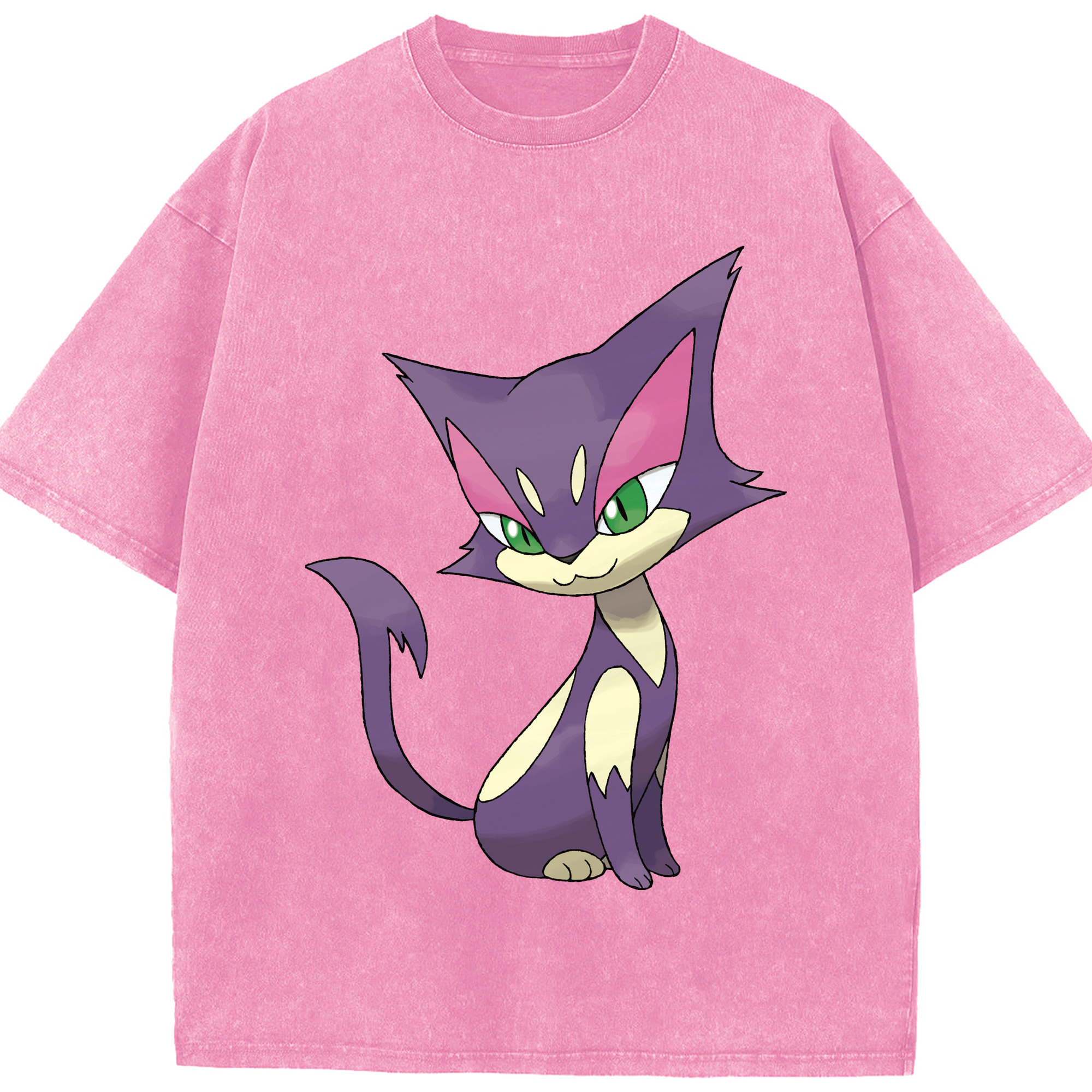 （画像用） ポケットモンスター Pokémon 綿100% ヴィンテージ風 半袖Tシャツ（フロントプリント）